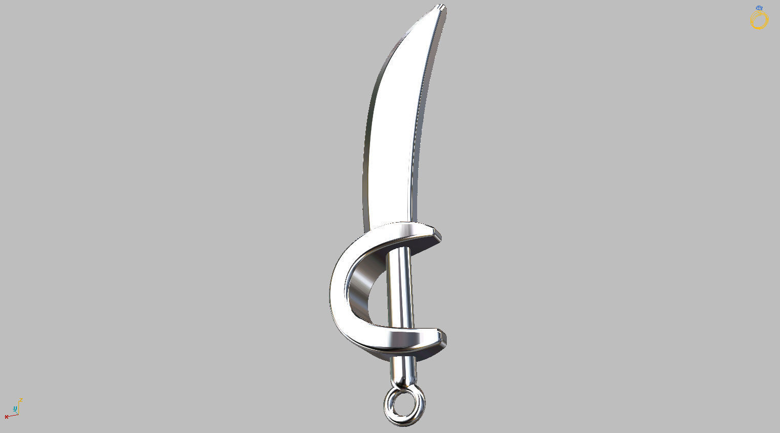 Ogum Orixas tools collection Large 3D print model_6