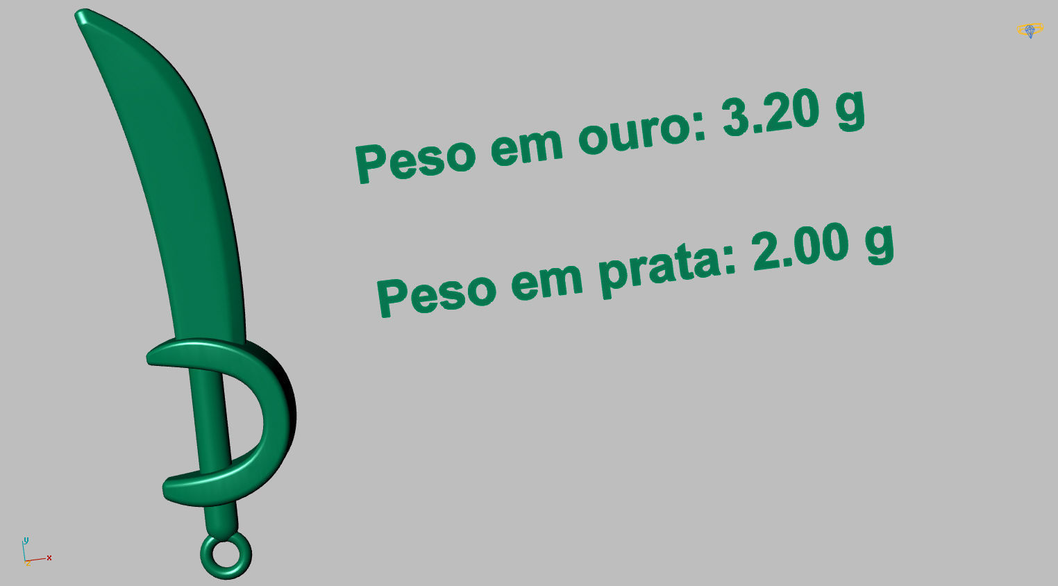 Ogum Orixas tools collection Large 3D print model_13