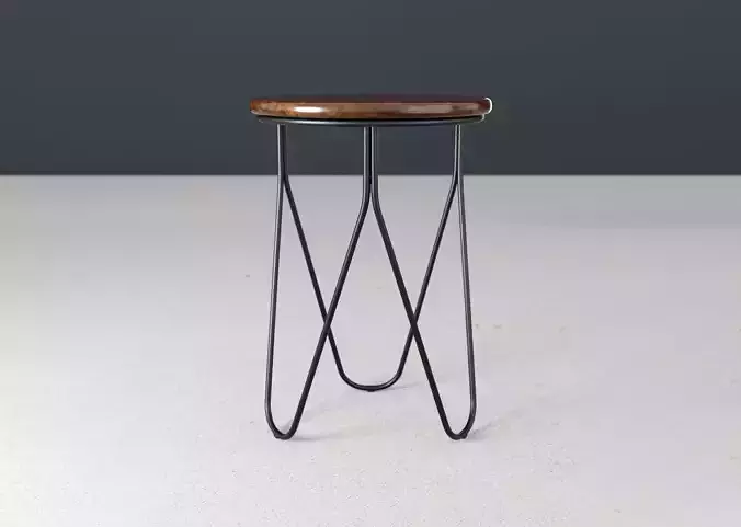 Industrial Style Stool