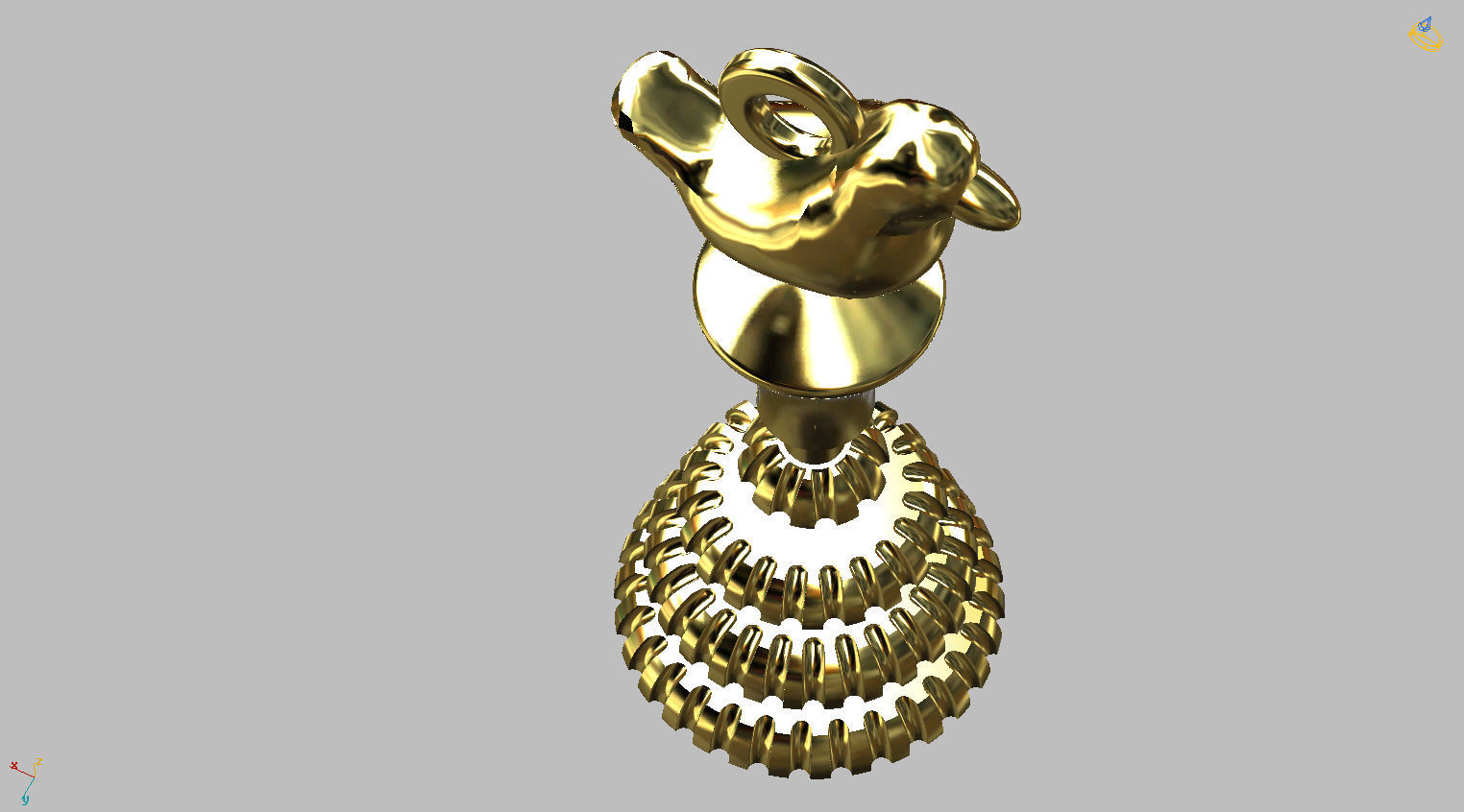 Oxala Orixas tools collection Large 3D print model_9