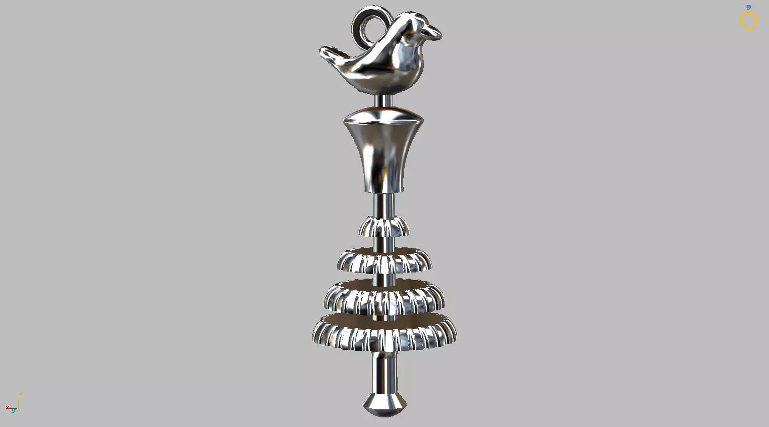 Oxala Orixas tools collection Large 3D print model_0