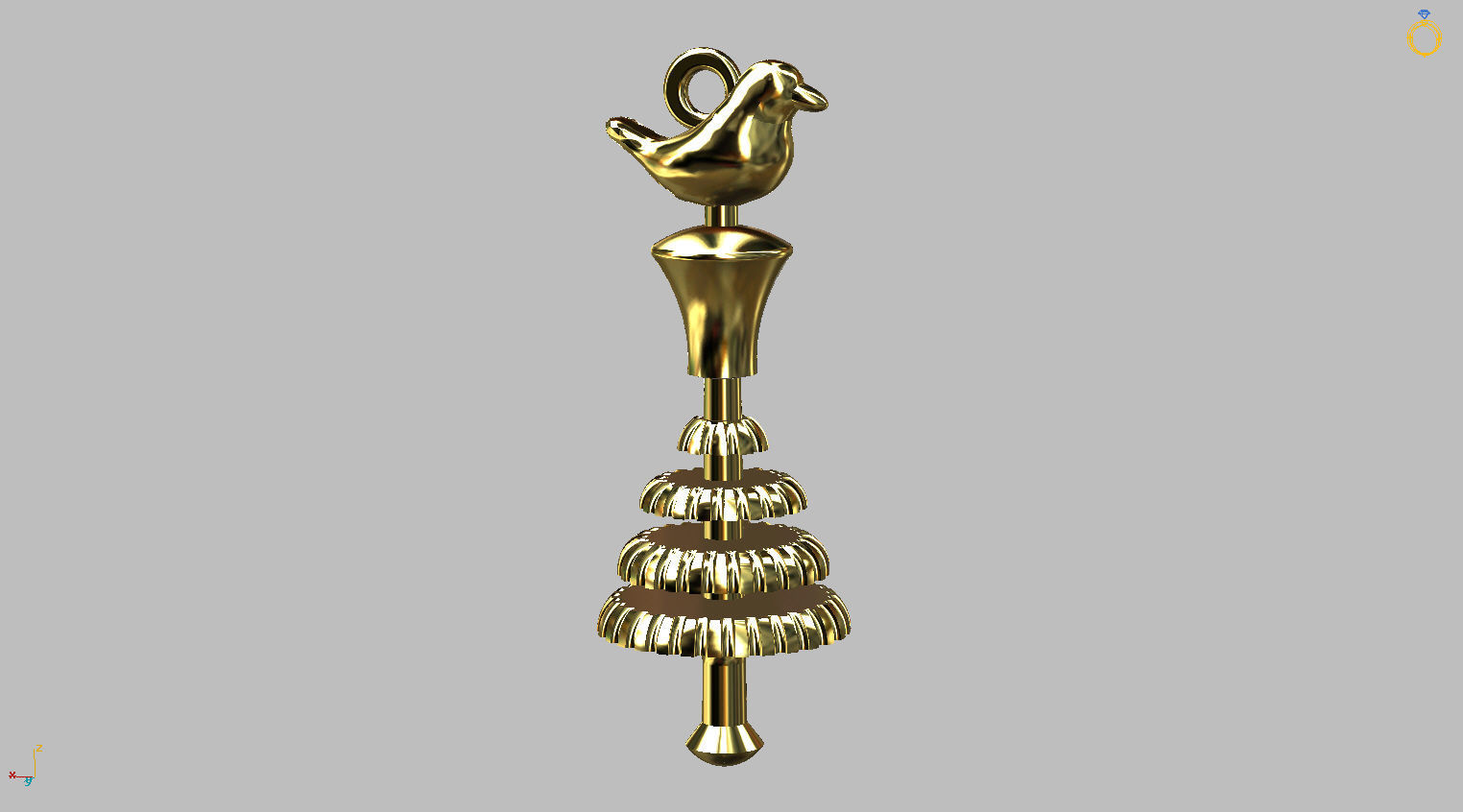 Oxala Orixas tools collection Large 3D print model_10