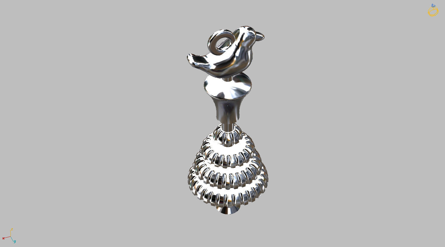 Oxala Orixas tools collection Large 3D print model_4