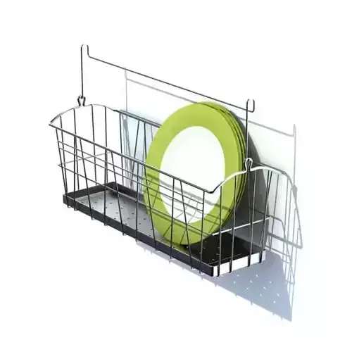 Wall Mount Plate Rack With Plate