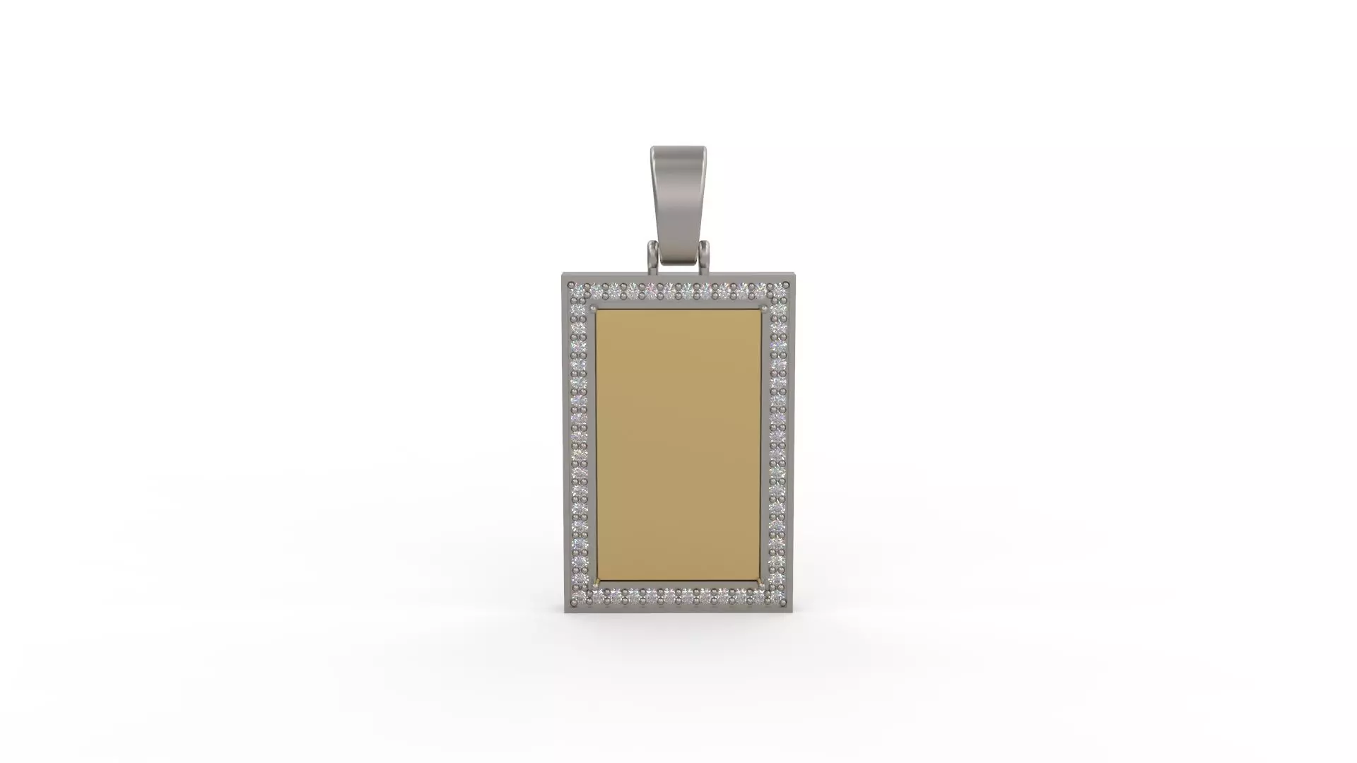 Pamp Frame Pendant 07 3D print model
