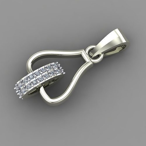 small pendent 3D print model