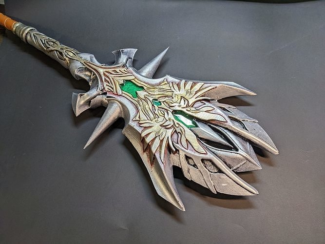 Dynasty Mace from Lineage2 3D print model 3D print model