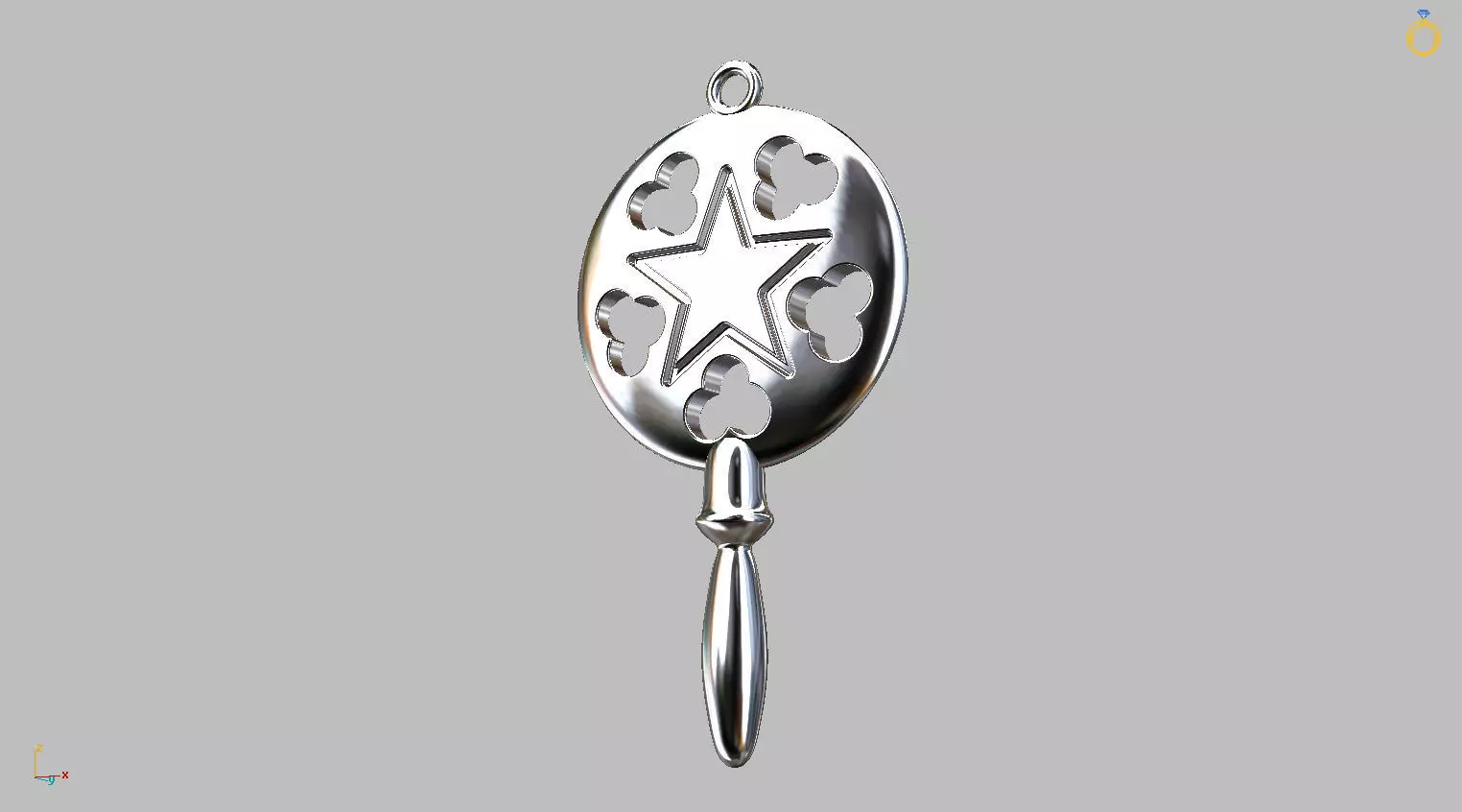 Oxum Orixas tools collection Large 3D print model_0