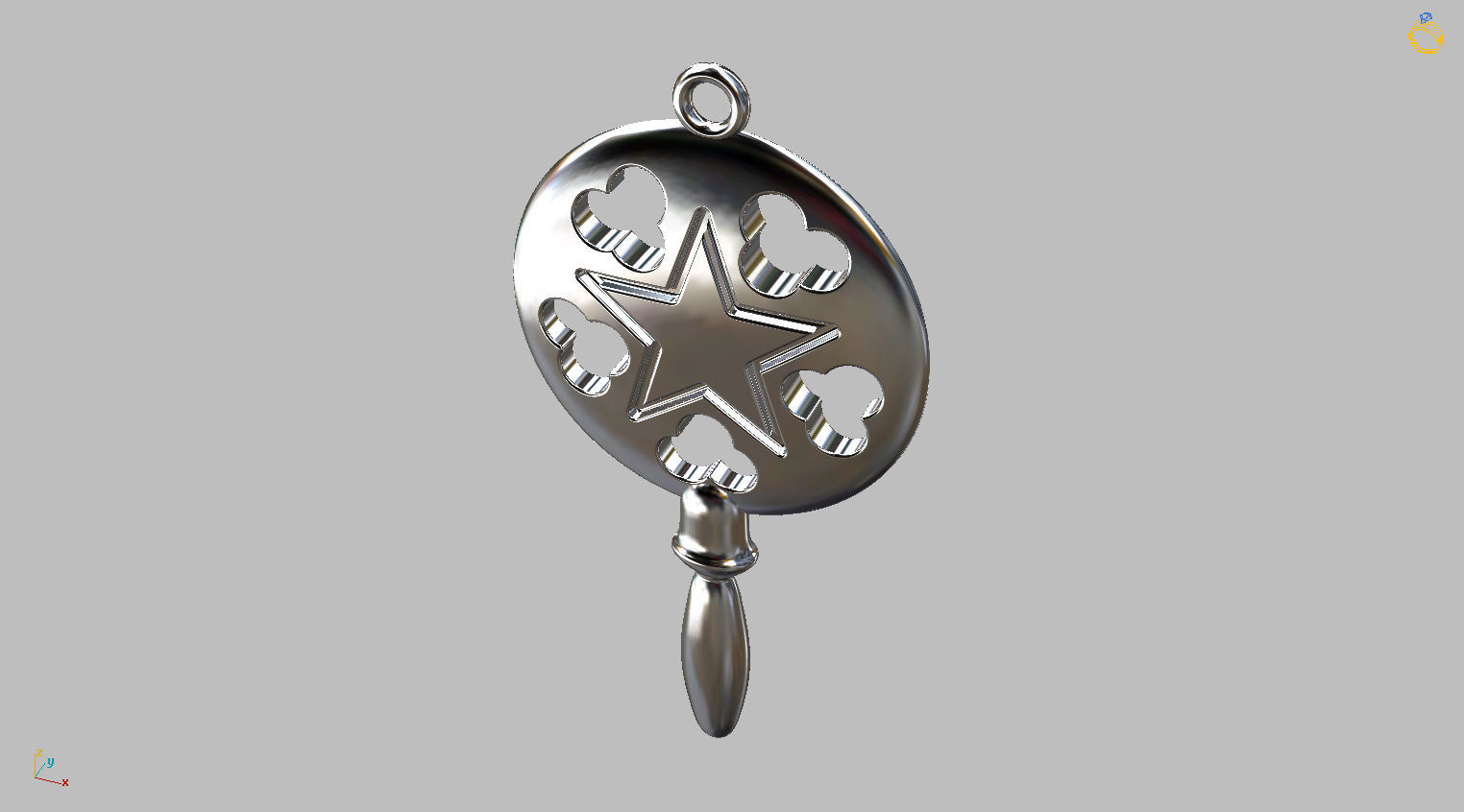 Oxum Orixas tools collection Large 3D print model_7