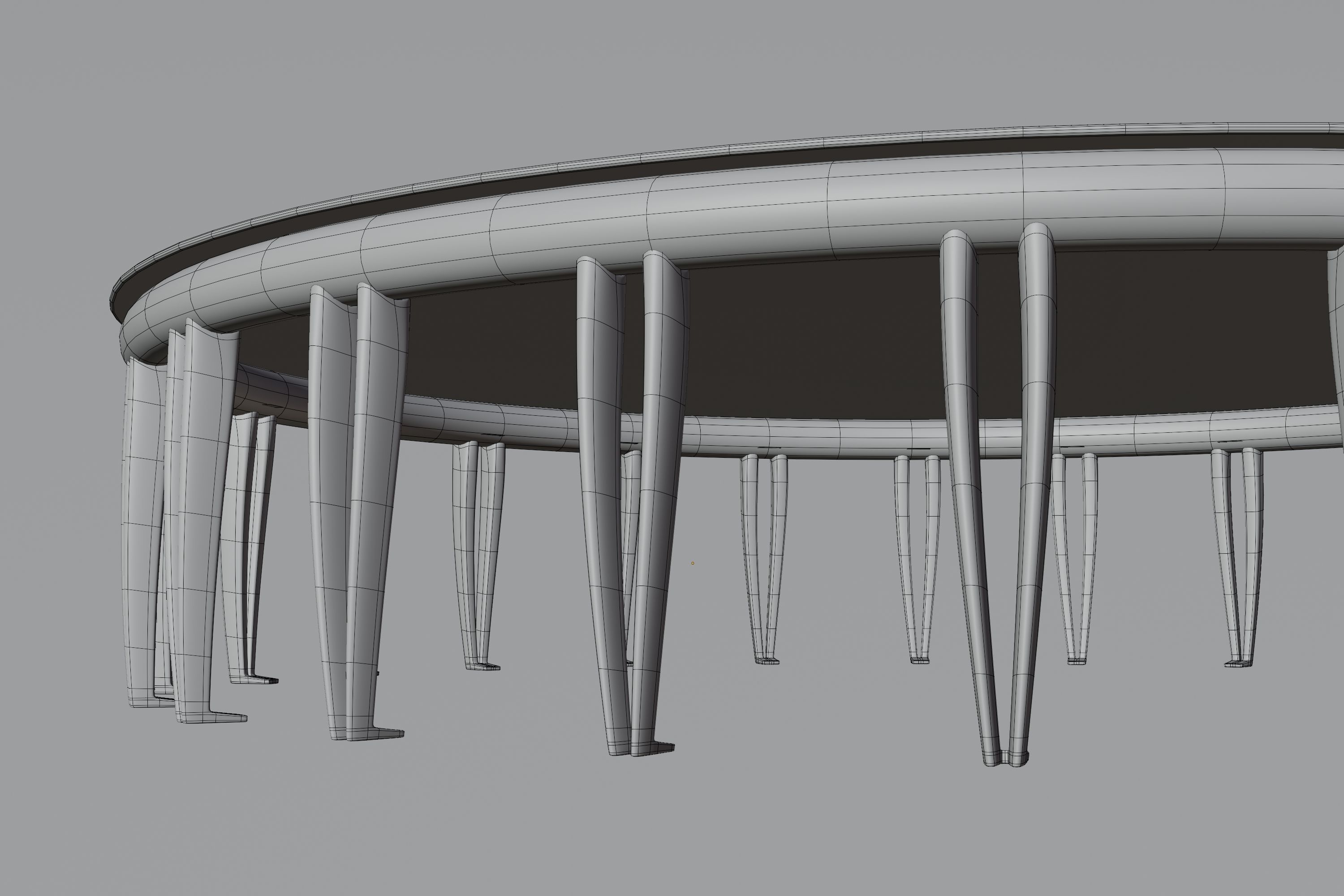 Coffee table 3D model_12