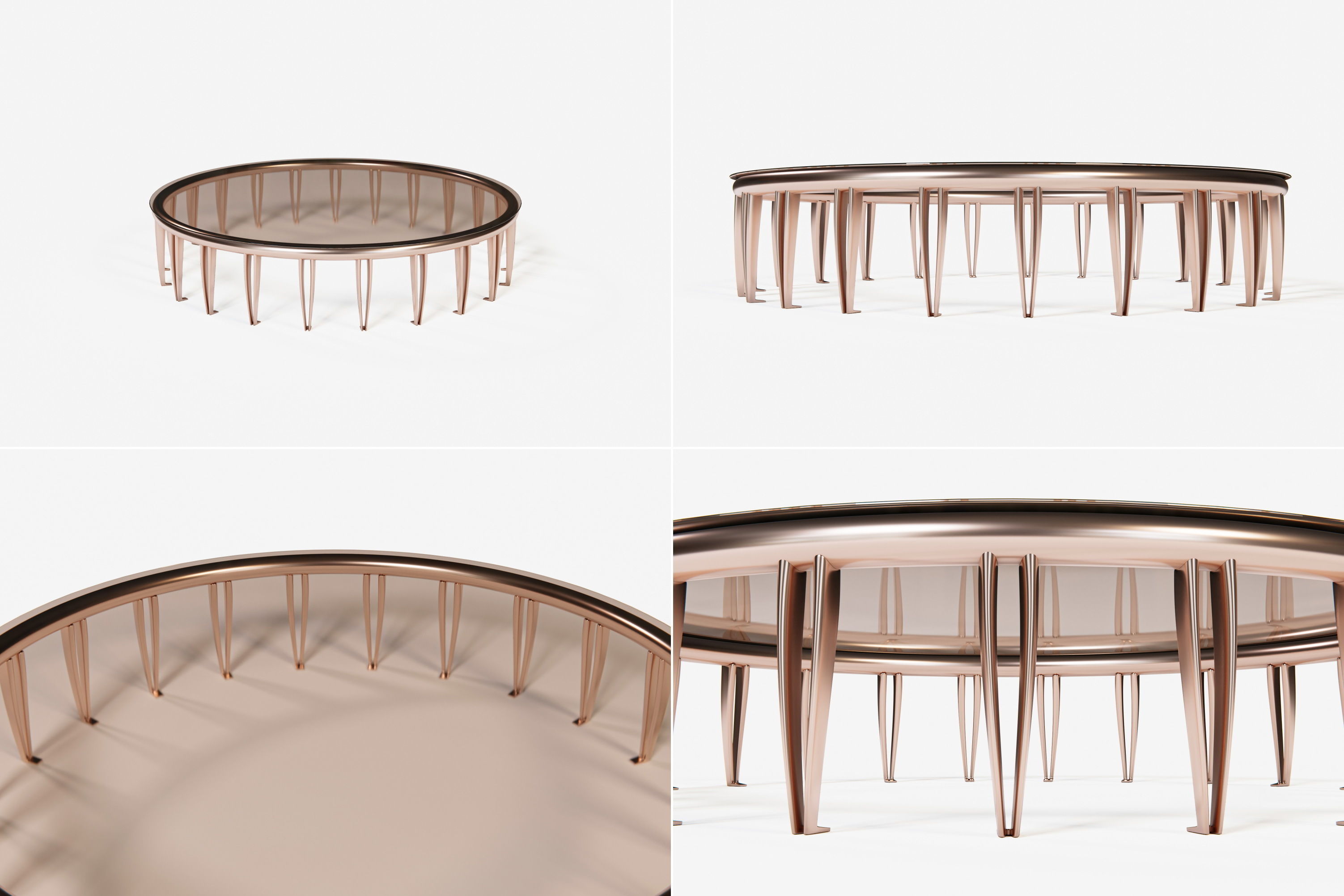 Coffee table 3D model_1
