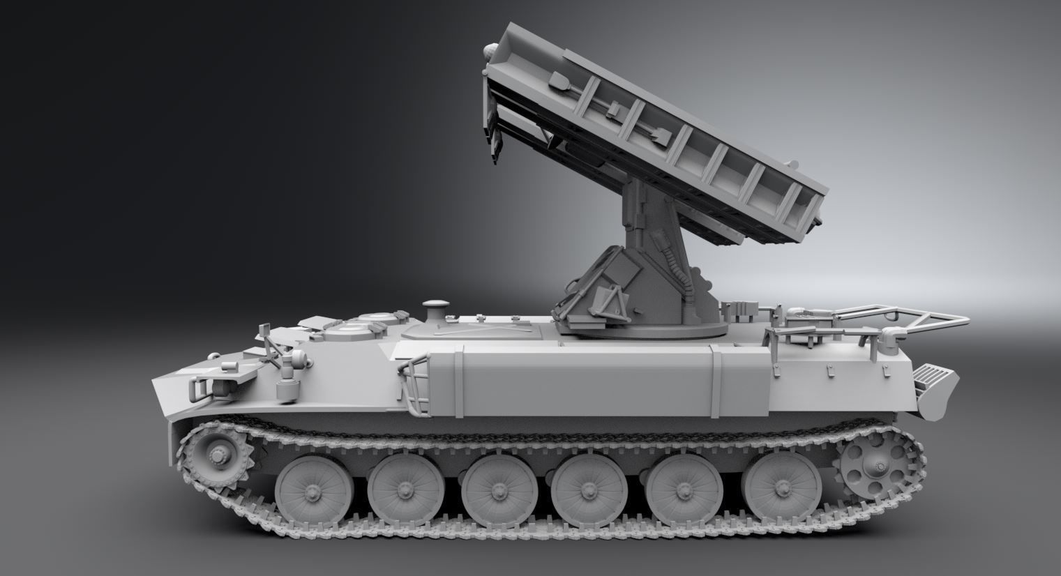 Strela 10 Scale model 3D print model_1