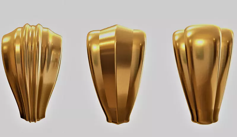 Bail set sculpture with measurements 3D print model_0