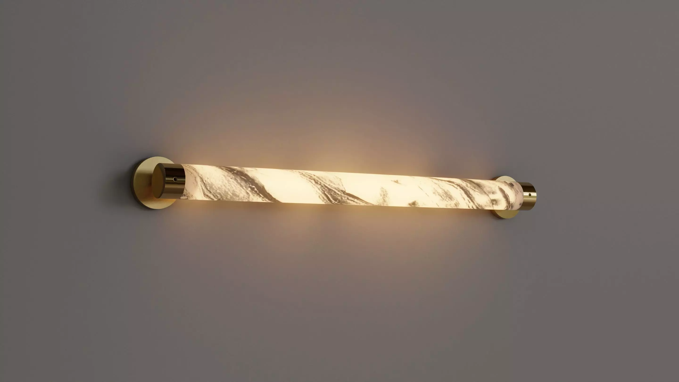 Tube Wall Lamp 3D model_0