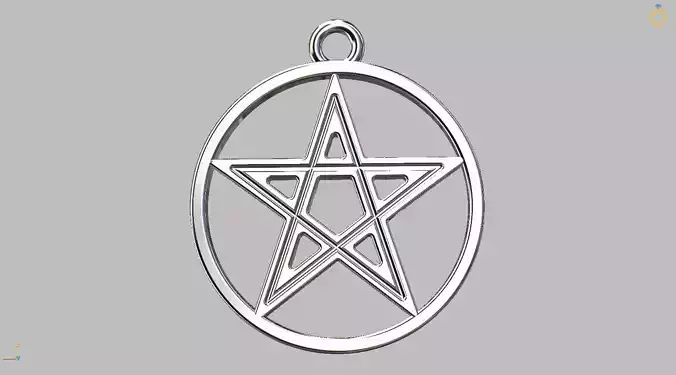 Star of David Pendant 15mm
