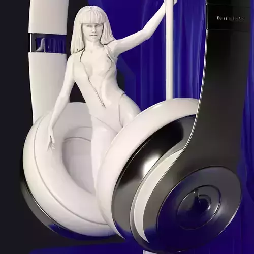 Headphone Holder strip dance 2