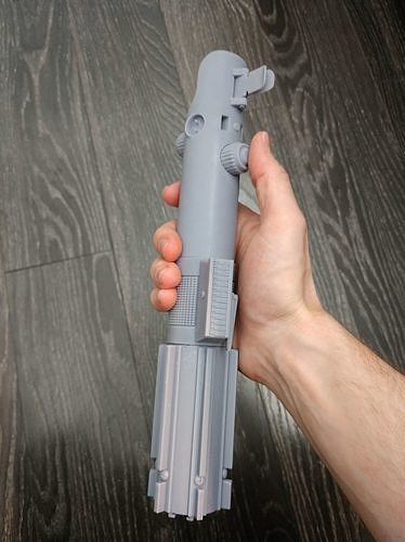 Custom ESB Style Lightsaber Design 3D print model