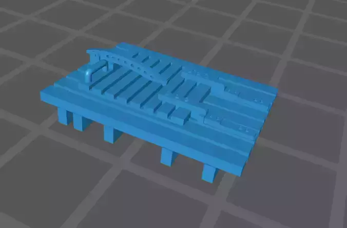 On30 Reefer hatch designed for Bachmann On30 reefer