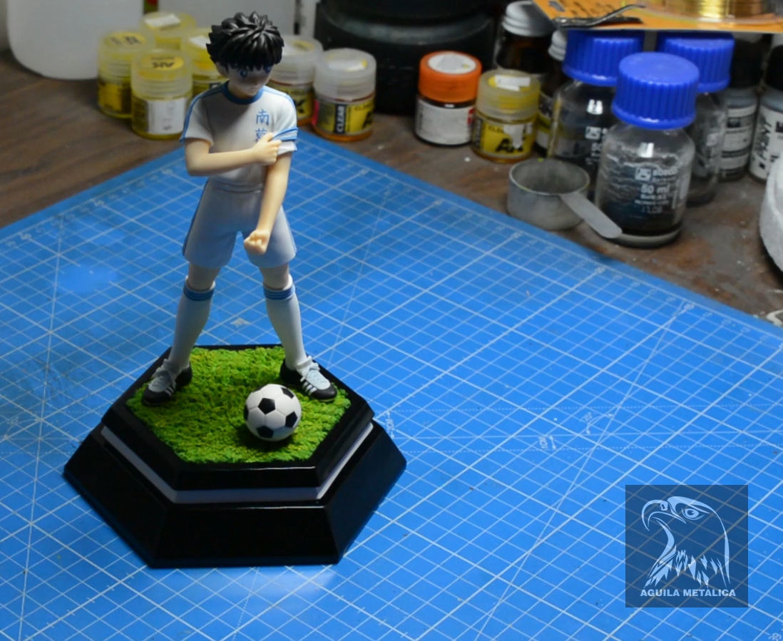 Tsubasa Ozora - BASE - Curso - Tutorial y archivos STL 3D print model_4