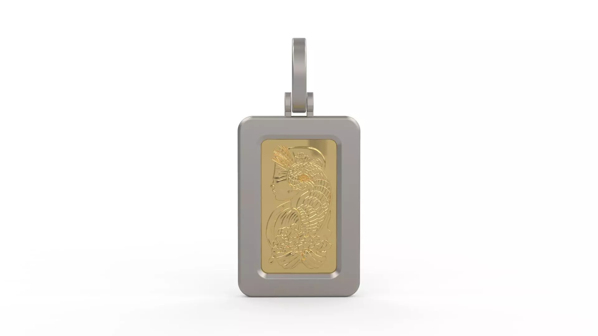 Pamp Frame Pendant 12 3D print model