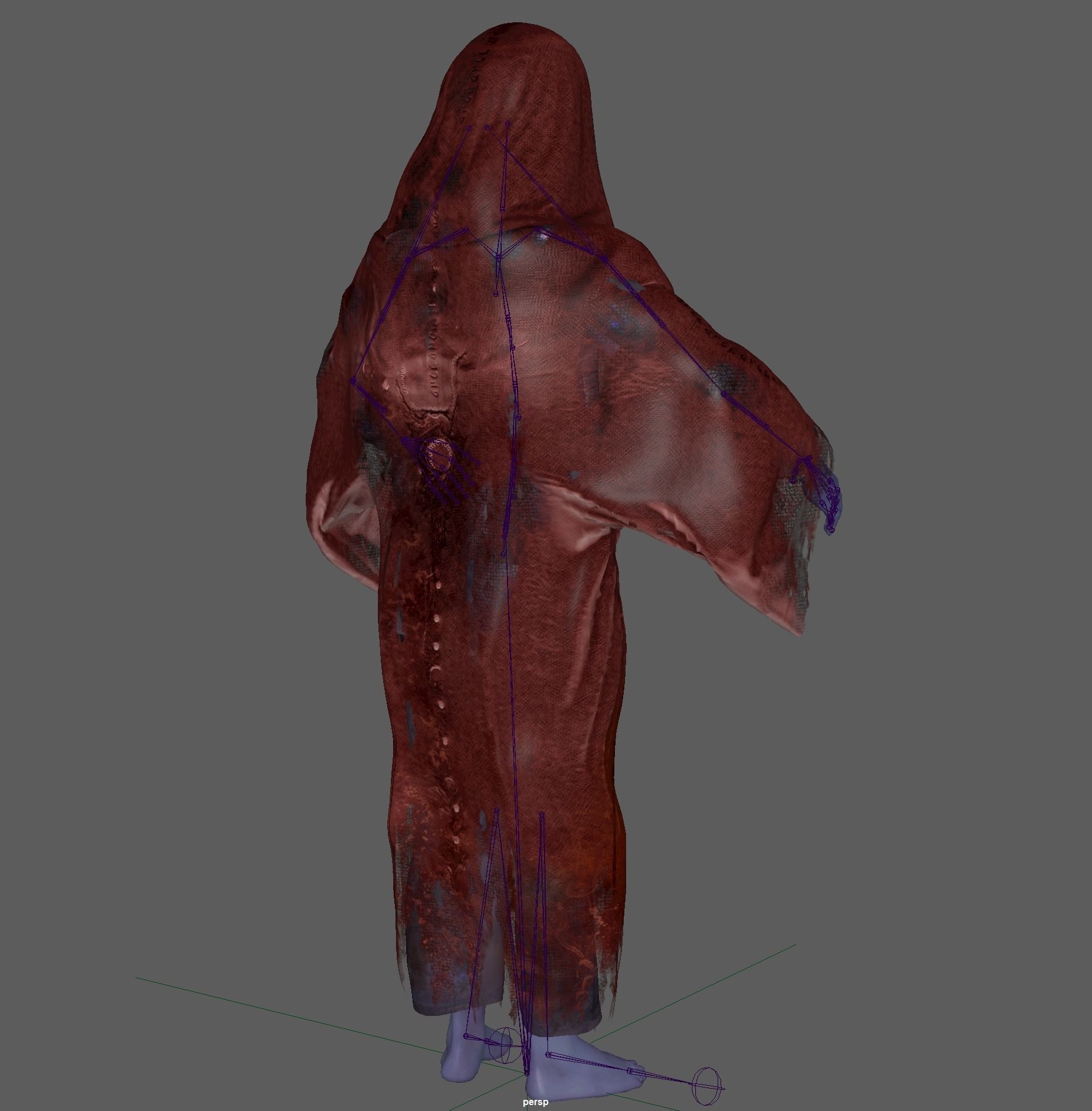 Ghost Girl - Horror Woman 3D model_21