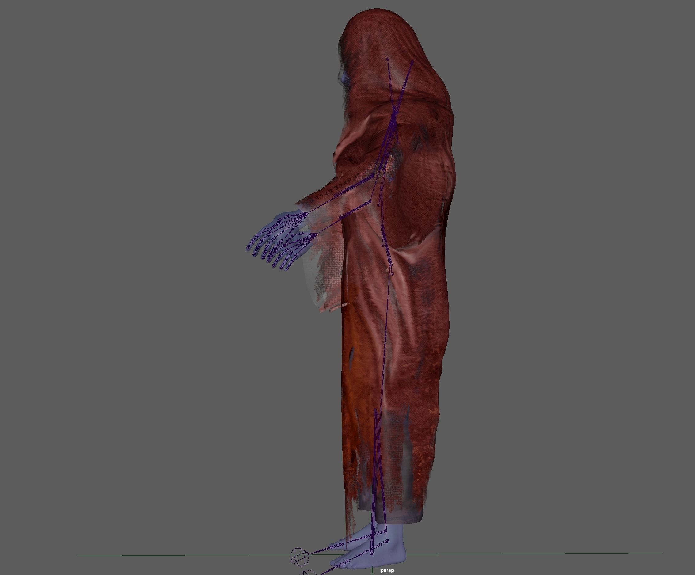 Ghost Girl - Horror Woman 3D model_23