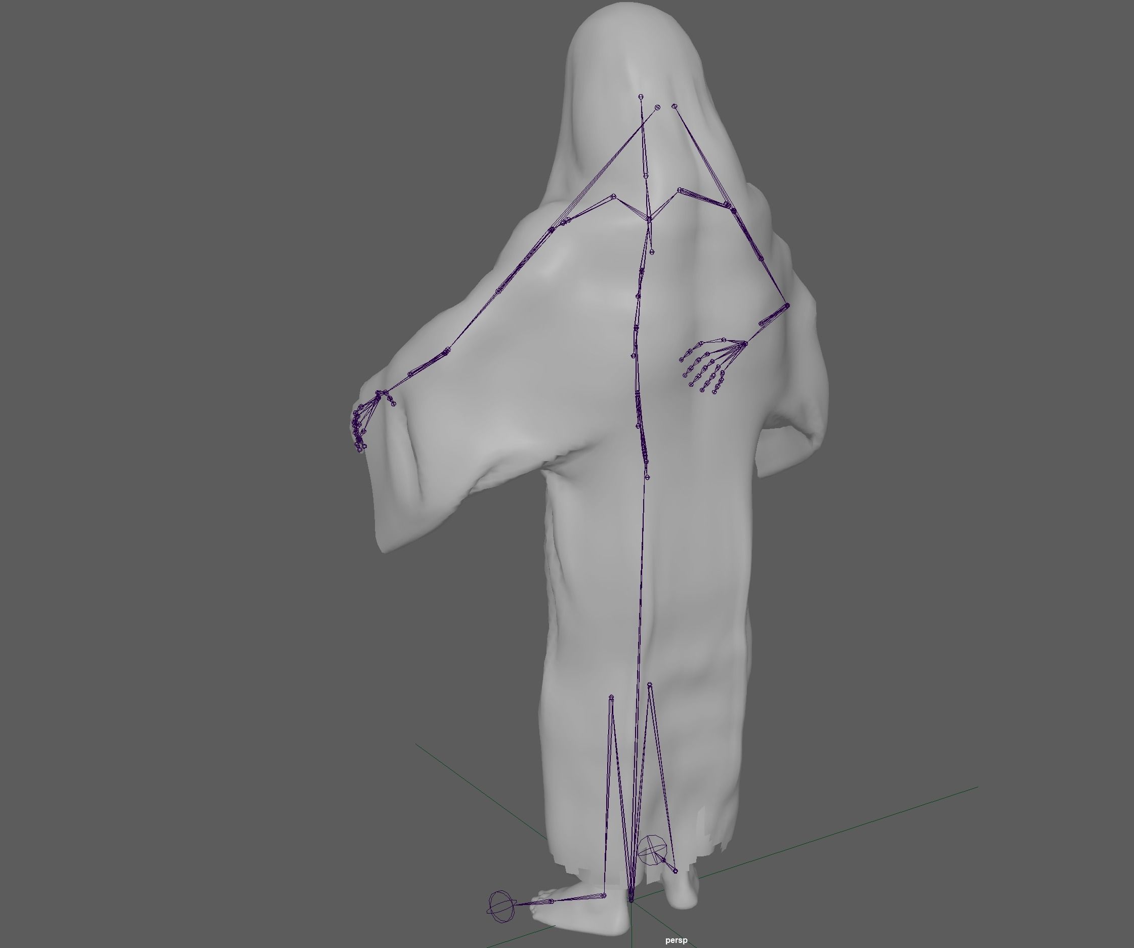 Ghost Girl - Horror Woman 3D model_22