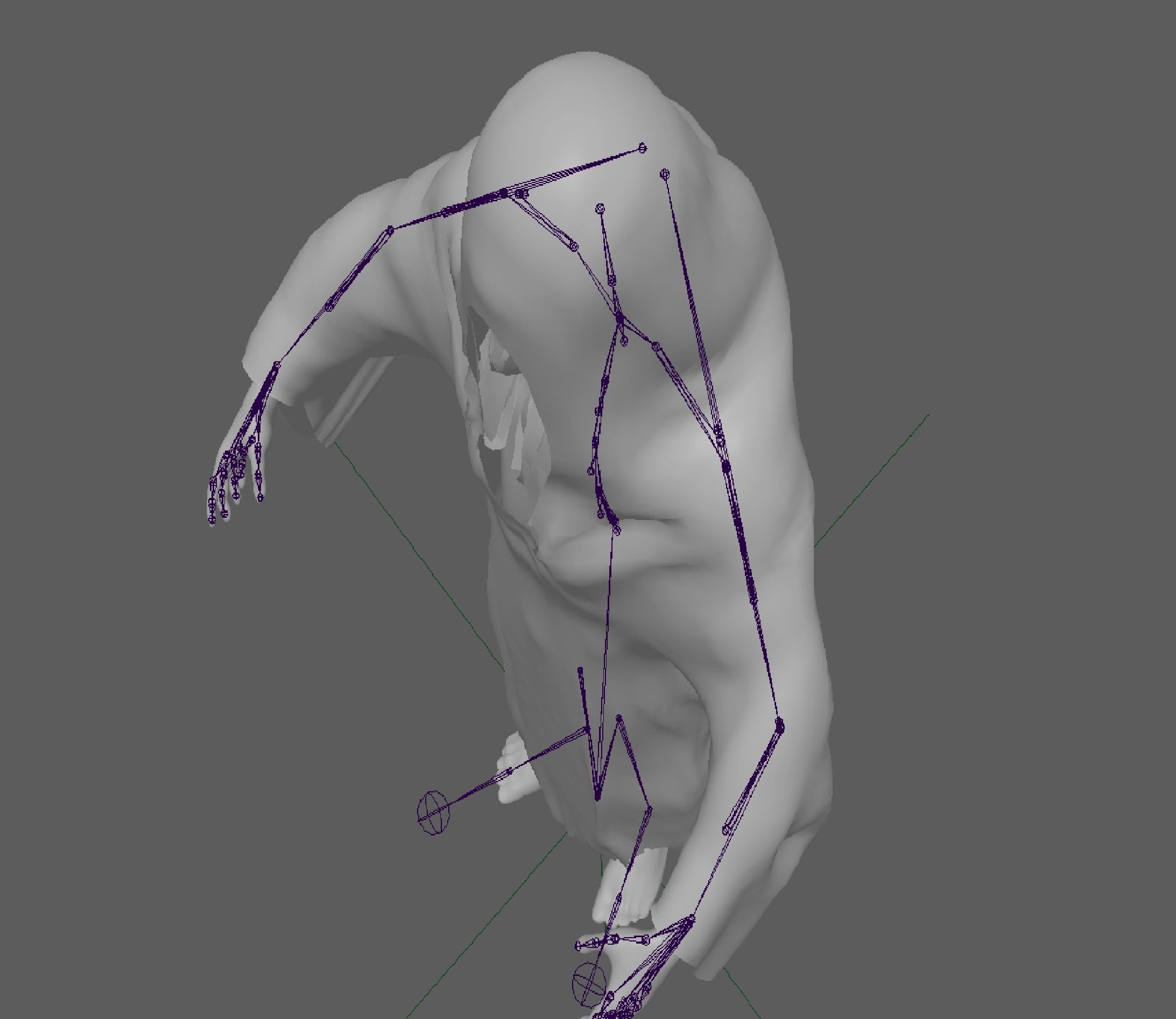 Ghost Girl - Horror Woman 3D model_12