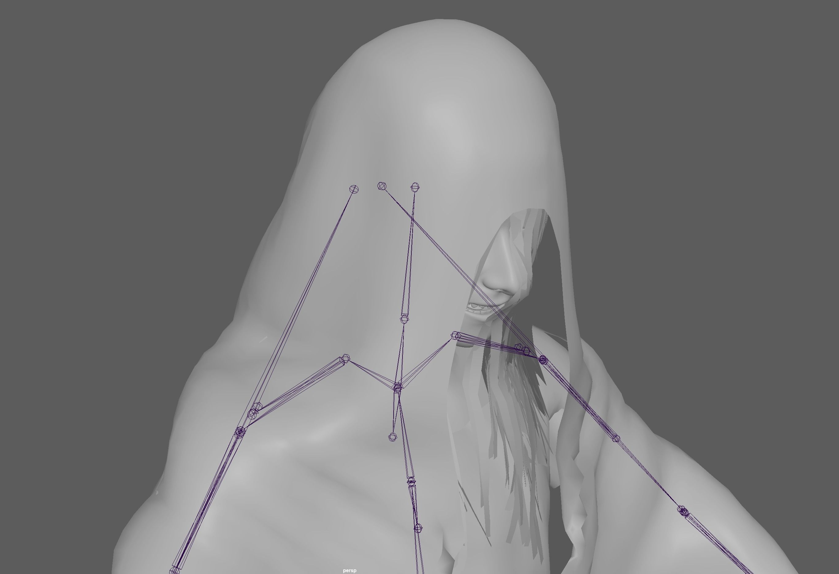 Ghost Girl - Horror Woman 3D model_14