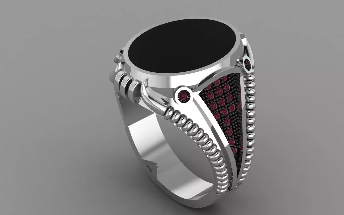 NEO MAN RING MODEL16 3D print model