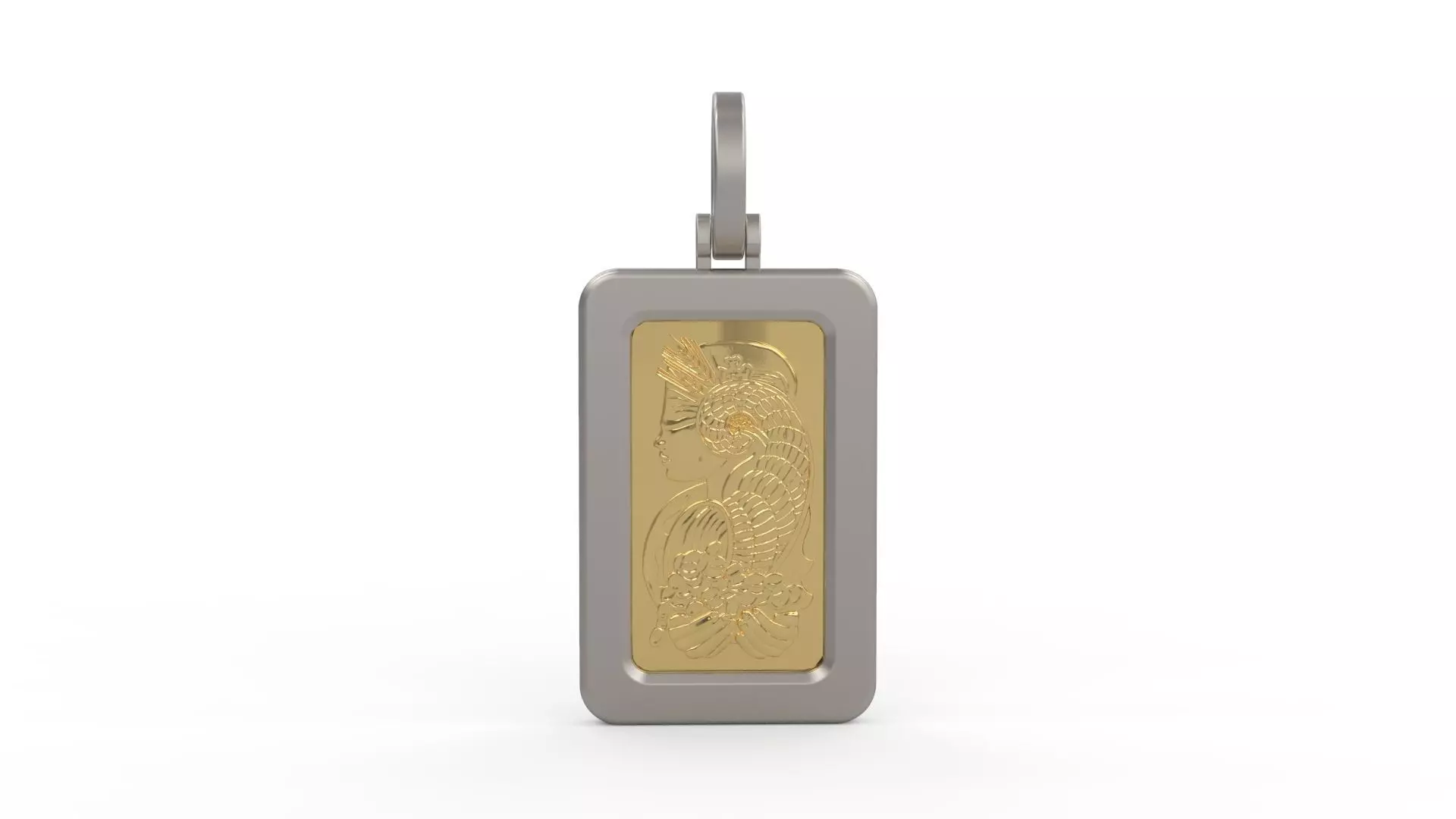 Pamp Frame Pendant 14 3D print model_0