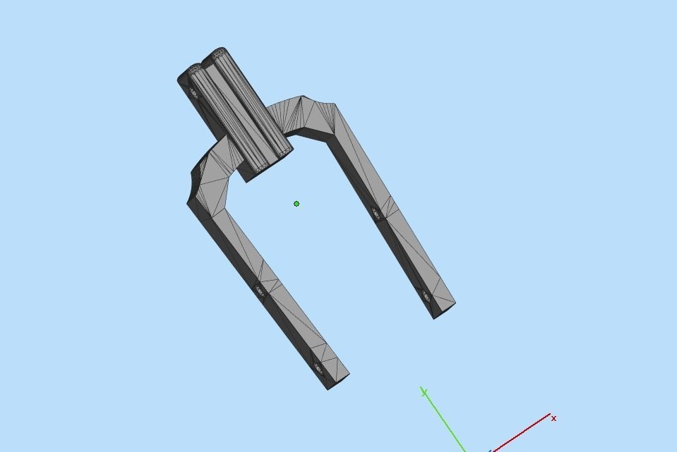 Cross Pendant 3D print model_8