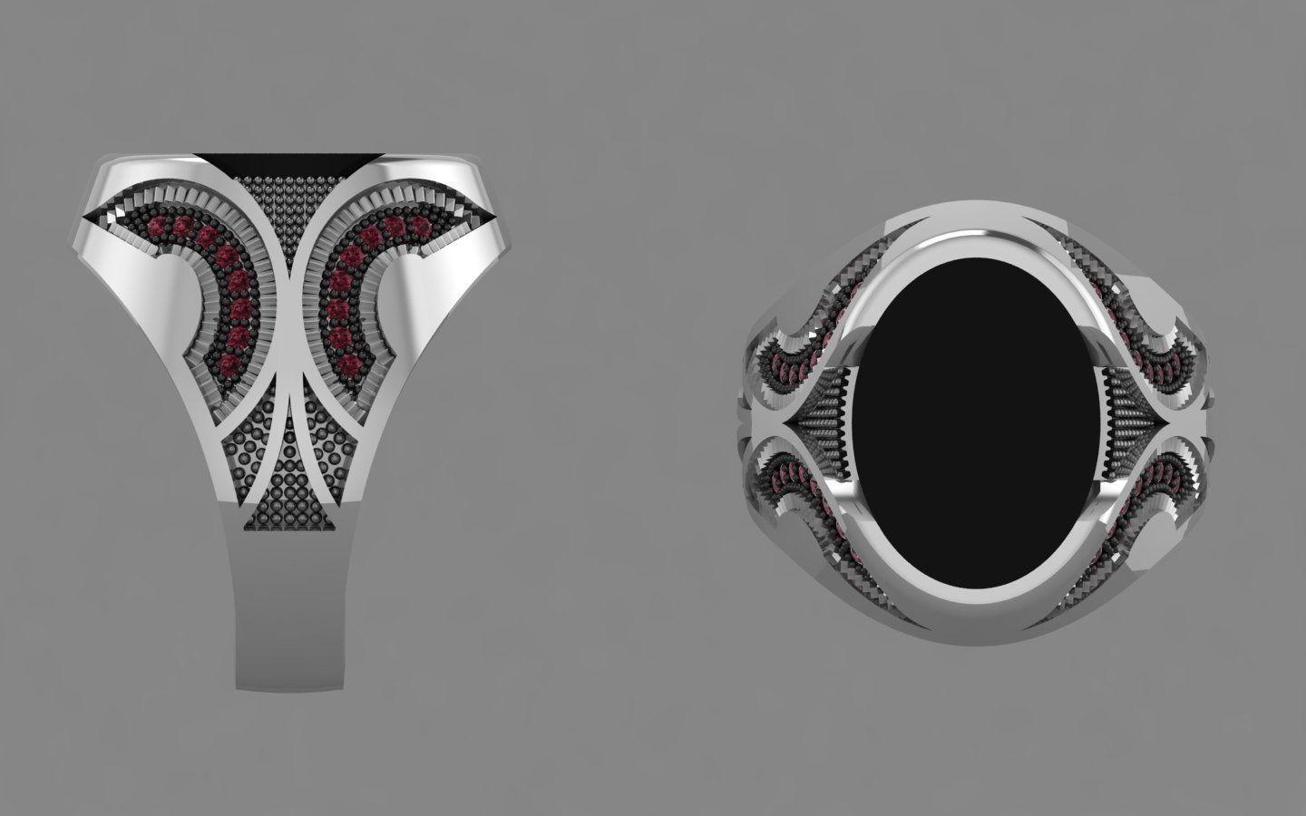 NEO MAN RING MODEL15 3D print model_1