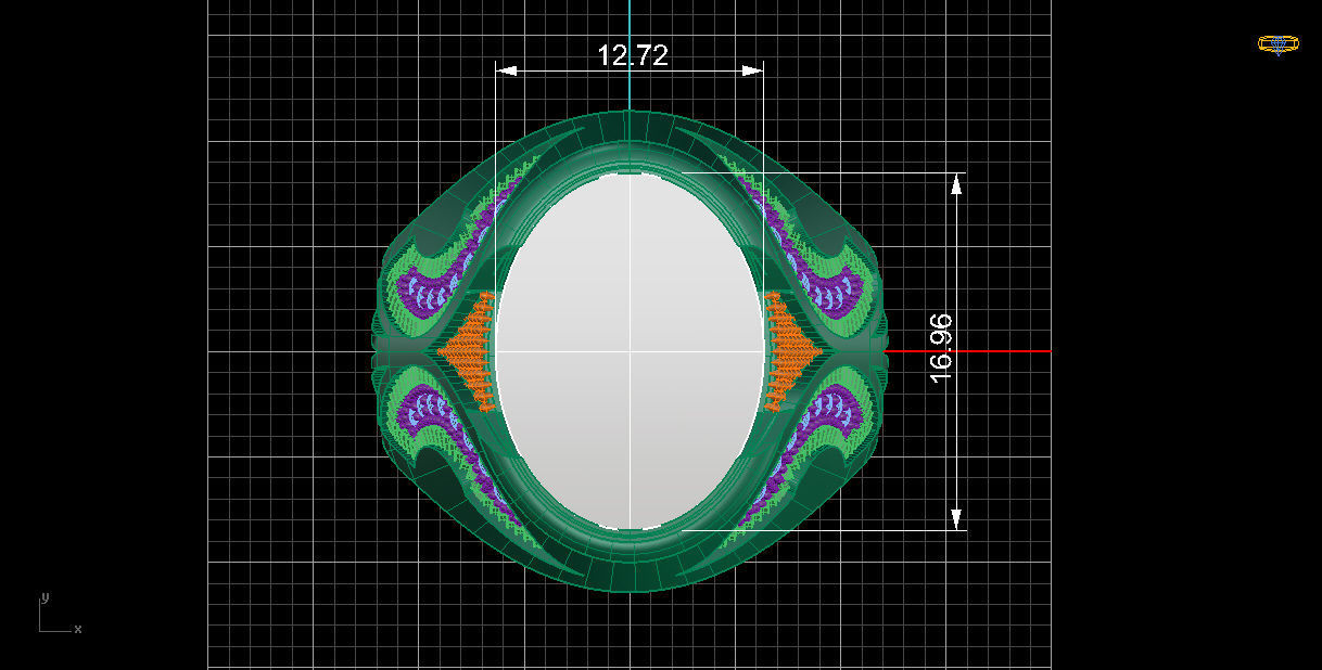 NEO MAN RING MODEL15 3D print model_3