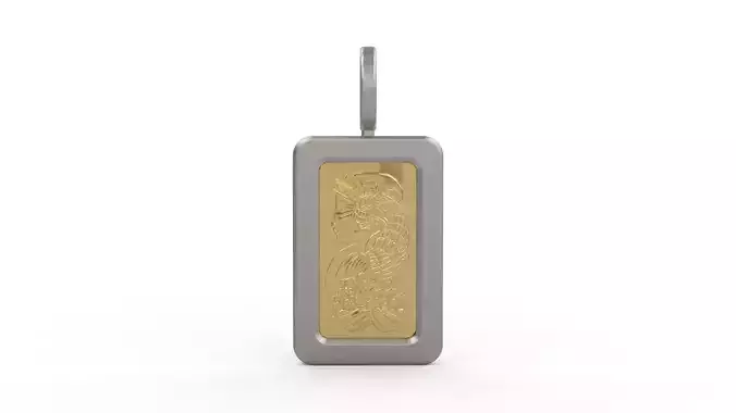 Pamp Frame Pendant 15 3D print model