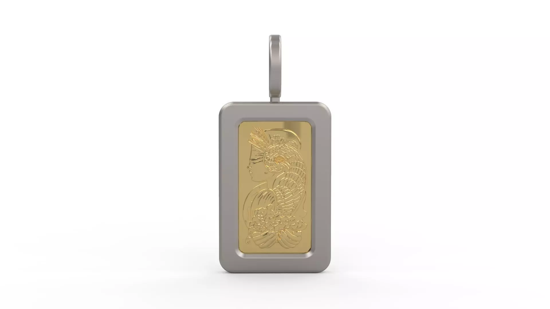 Pamp Frame Pendant 15 3D print model