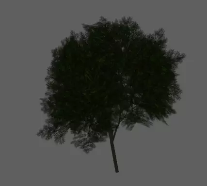 3D Low Poly Tree Low-poly 3D model_0