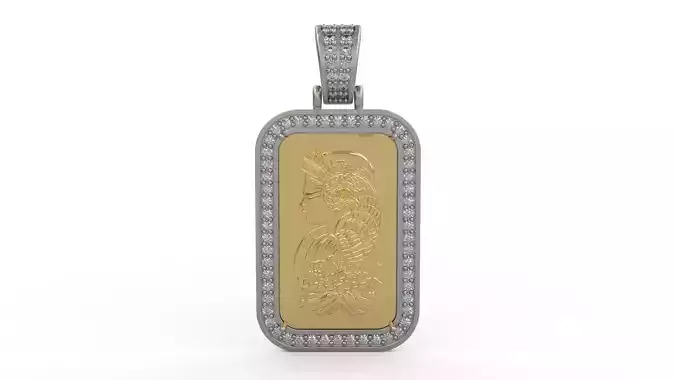 Pamp Frame Pendant 16