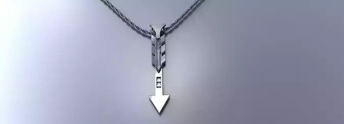 Ladies Princess Diamond Gemstone Pendant Gold Platinum Jewelry