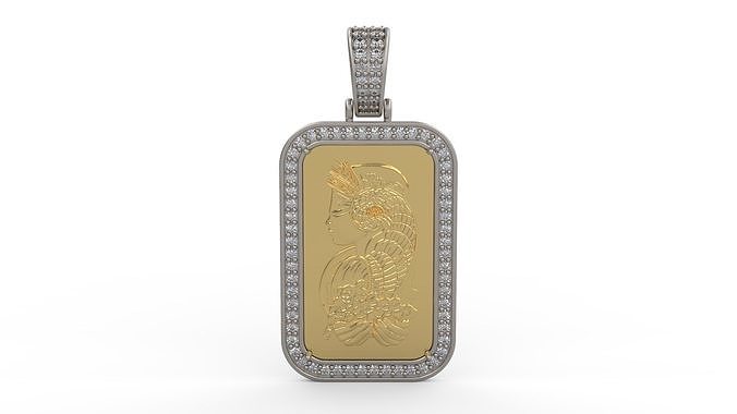 Pamp Frame Pendant 18 3D print model