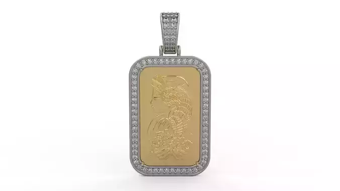 Pamp Frame Pendant 18