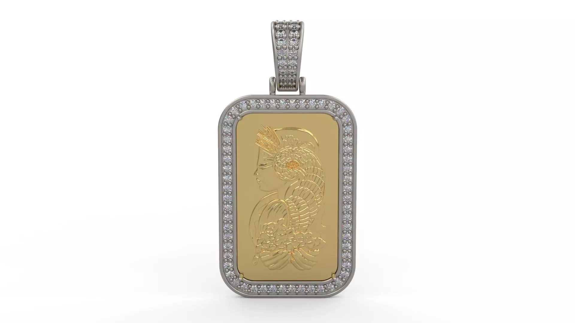 Pamp Frame Pendant 18 3D print model_0