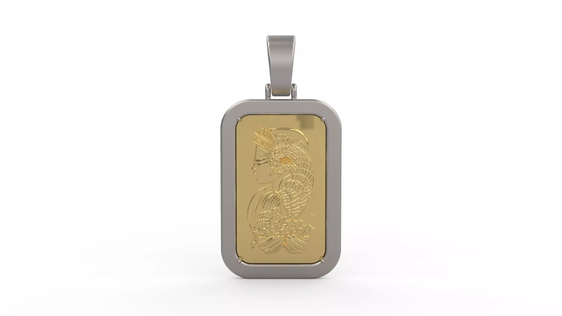 Pamp Frame Pendant 19 3D print model_0