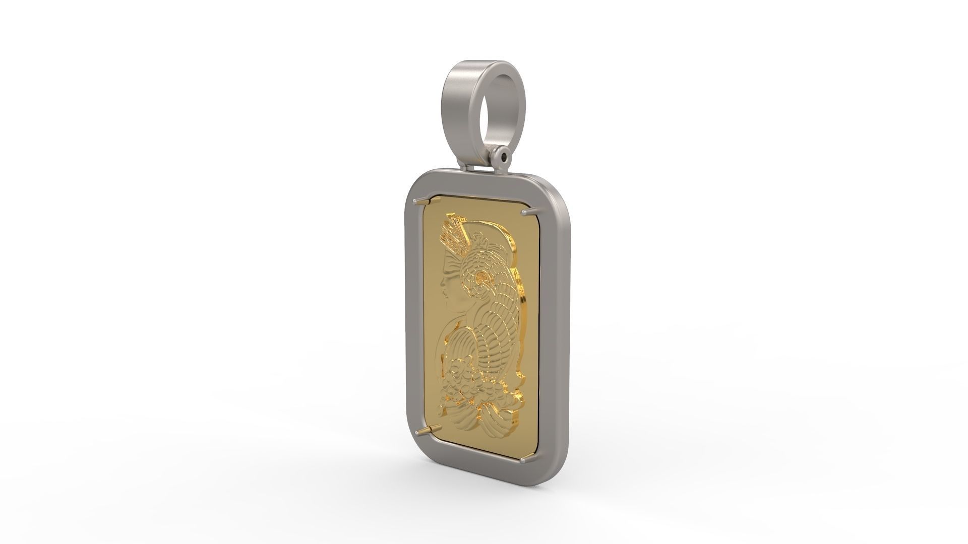 Pamp Frame Pendant 19 3D print model_1