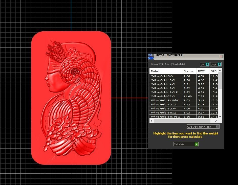 Pamp Frame Pendant 19 3D print model_5