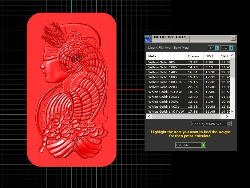 Pamp Frame Pendant 21 3D print model_6