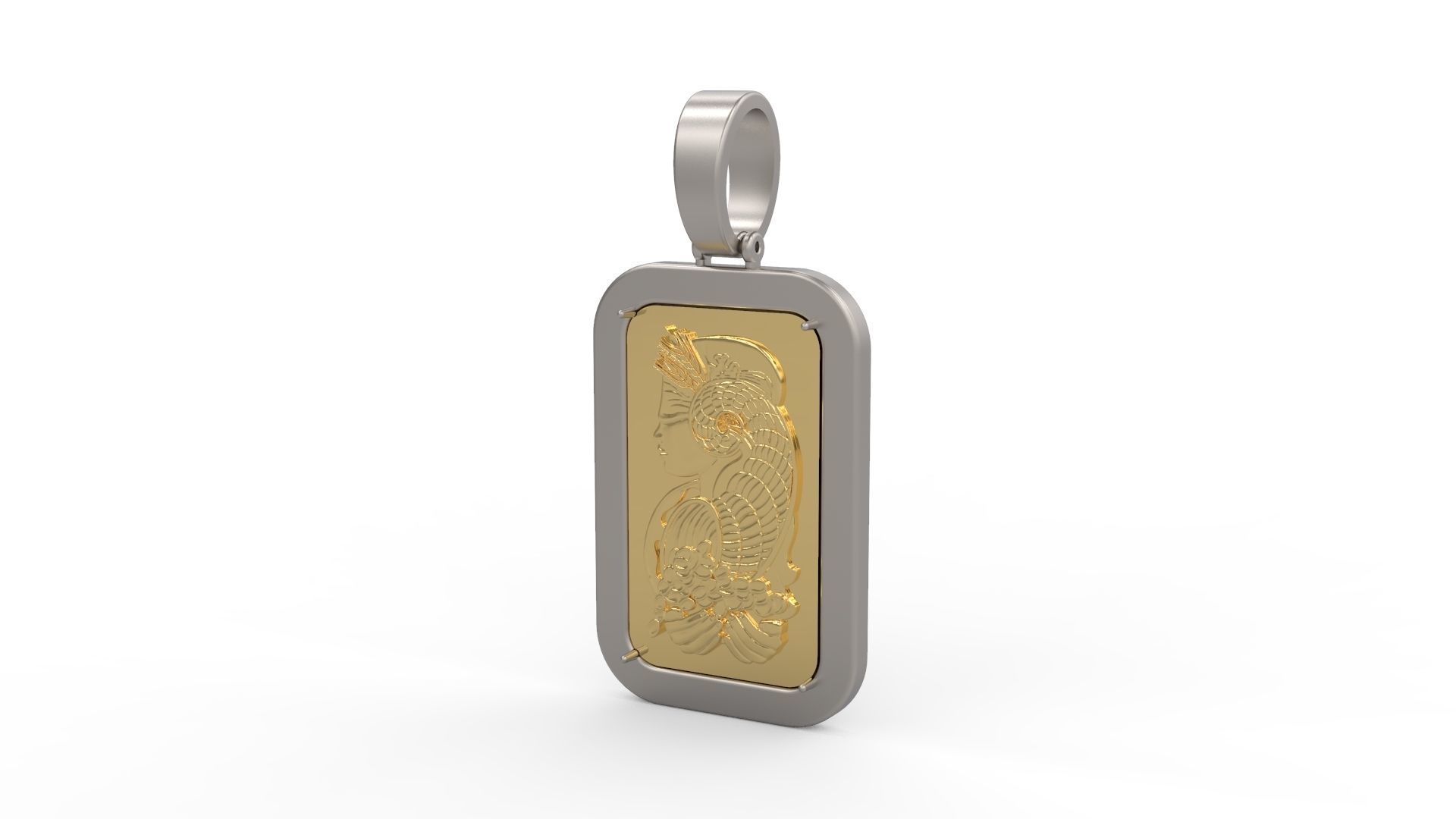 Pamp Frame Pendant 21 3D print model_1
