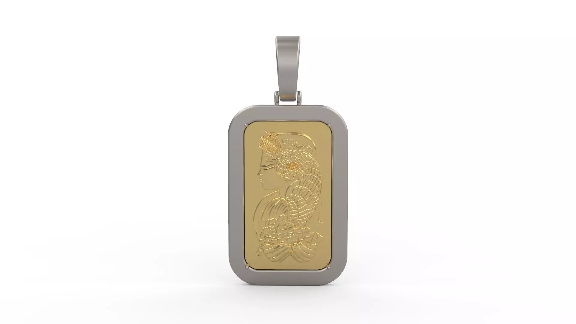 Pamp Frame Pendant 21 3D print model_0