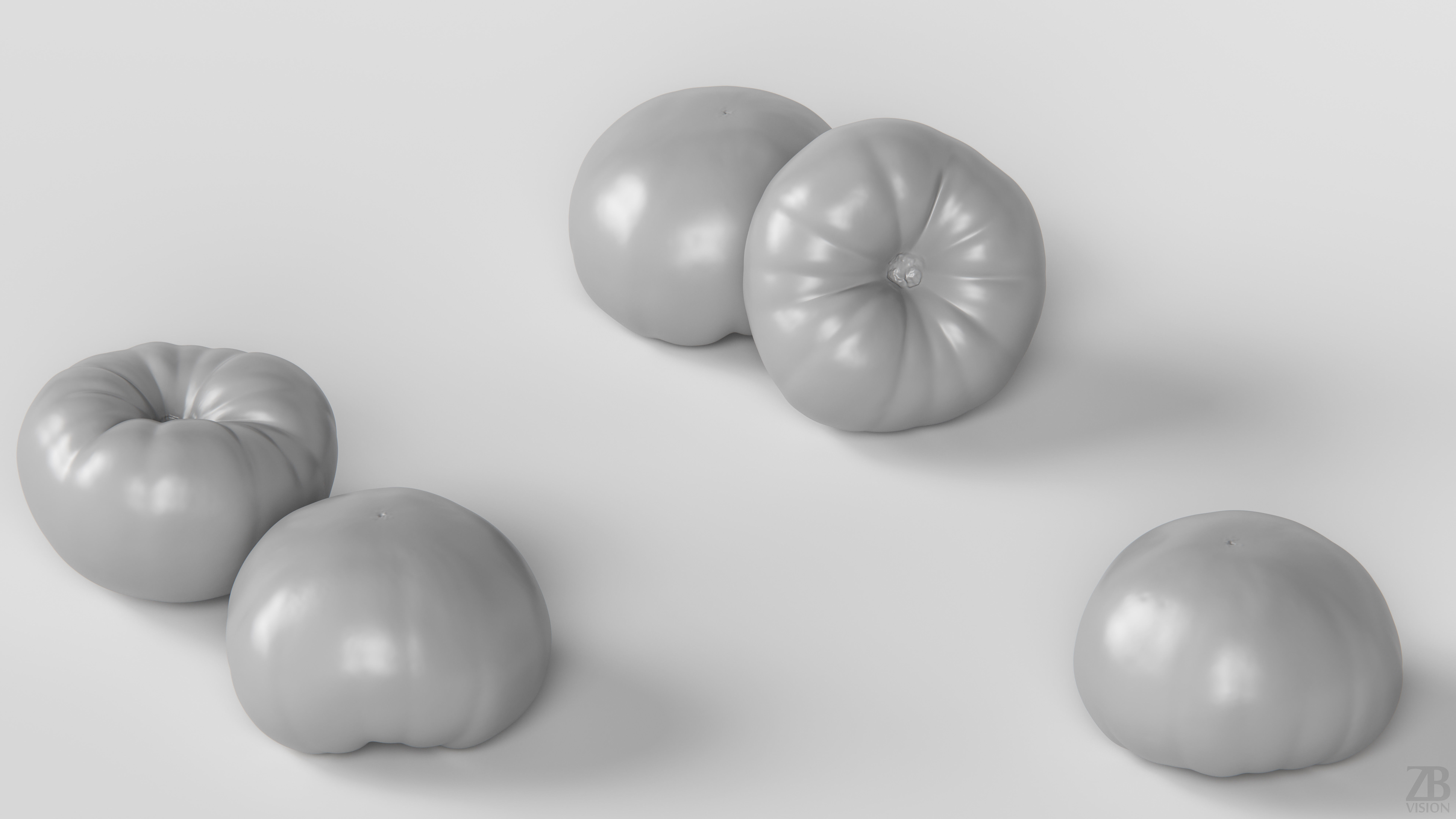 Tomato 3D model_3