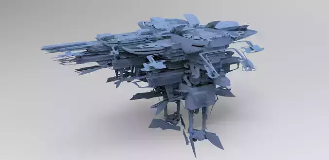 Star Wars inspired Base shantytown 